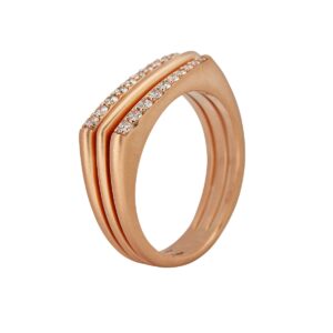 Milan Ring 18K Rosaguld - 58