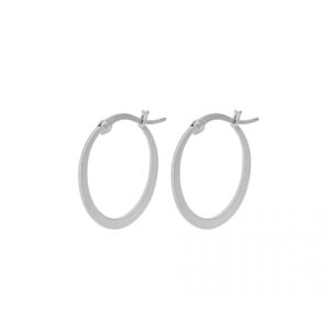 Mini Escape Hoops Sølv