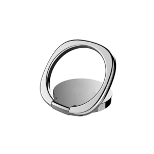 Mobil Smart Finger Ring Stander-Holder - Sølv