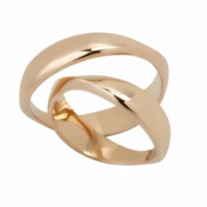 Möbius Vielsesringe 14K Guld
