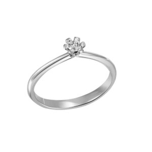 Moments Ring 14K Hvidguld 0.10ct