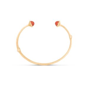 Nature Armring 18K Guld Koral