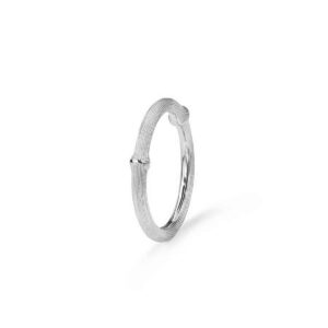 Nature Ring Str.2 18K Hvidguld