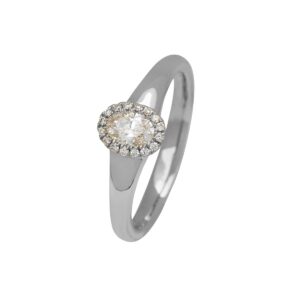 Ouverture Ring 18K Hvidguld