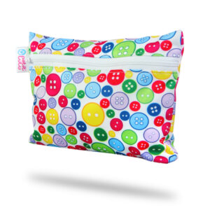 Petit Lulu wetbag mini - sewing buttons