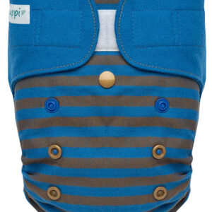 Puppi cover i merinould - mythical galleon - velcro - vælg størrelse - størrelse Onesize