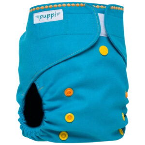 Puppi cover i merinould - ocean treasures - velcro - vælg størrelse - størrelse Onesize