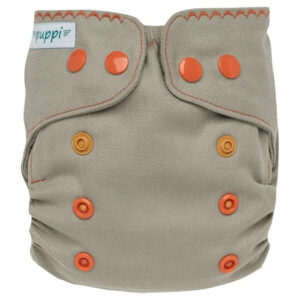 Puppi cover i merinould - summer wind - knapper - vælg størrelse - størrelse Onesize Plus