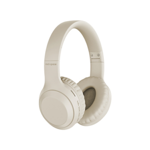 ROCK™ | HIFI Over Ear Trådløs Headset Bluetooth 5.0 - Beige