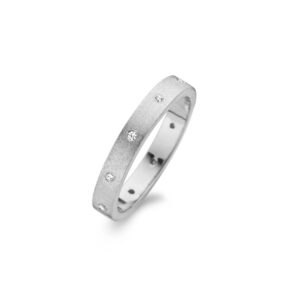 Raw Rustic Ring Sølv - 58