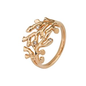 Reef Ring Small 14K Gold