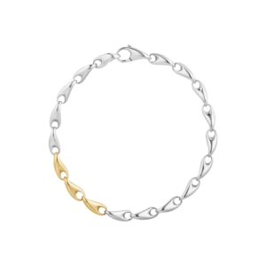Reflect Armbånd Slim 18K Guld Sølv