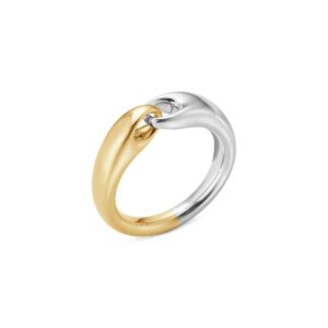 Reflect Lille Ring 18K Guld Sølv