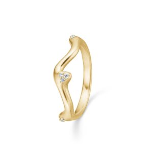 River Ring 14K Guld