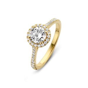 Romance Ring Forgyldt Sølv