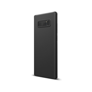 Samsung Galaxy Note 8 - Novo Frosted Matte Slim Silikone Cover - Sort