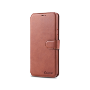 Samsung Galaxy S10 - AZNS™ Diary Læder Etui / Taske M. Pung - Brun