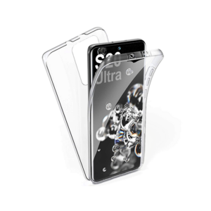 Samsung Galaxy S20 Ultra - Full Cover 360° Silikone Transparent