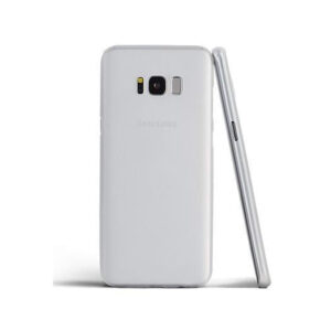 Samsung Galaxy S8+ (Plus) - Ultratynd Matte Series Cover V.2.0 - Hvid/Klar