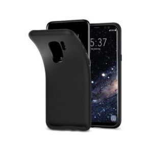 Samsung Galaxy S9+ (Plus) - Novo Frosted Matte Slim Silikone Cover - Sort