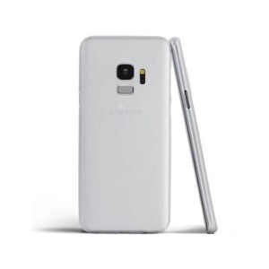 Samsung Galaxy S9 - Ultratynd Matte Series Cover V.2.0 - Hvid/Klar