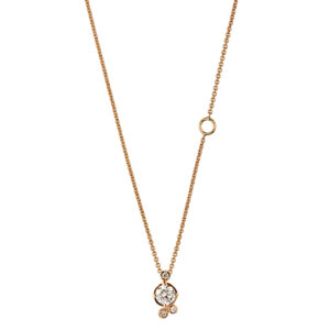 Saturn Collier 14K Gold
