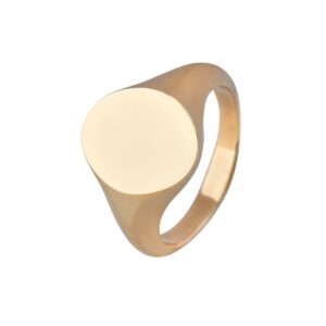 Sig Oval Ring 14K Guld