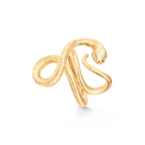 Snakes Ring Stor 18K Guld