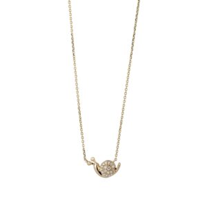 Snegl Collier 14K Guld