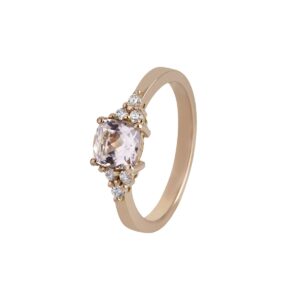 Sputnik Ring 18K Rosaguld