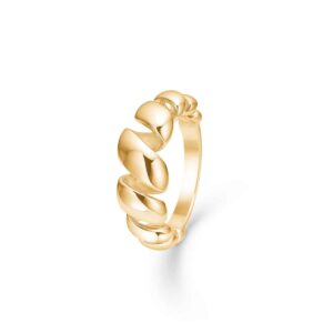 Swirl Ring 14K Guld