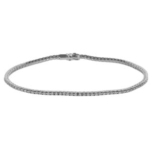 Tennisarmlænke 18K Hvidguld - 1.40 ct.