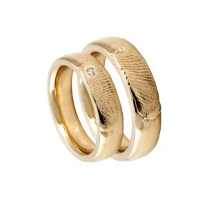 Touch Vielsesringe 14K Guld