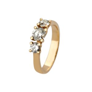 Trilogi Ring 14K Guld - 50