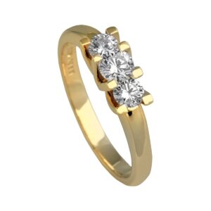 Trio Ring 14K Guld