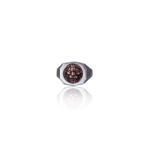 Trophy Ring Lion 14K Rosaguld - 59