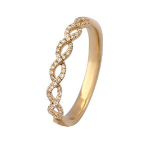 Twisted Ring 14K Guld