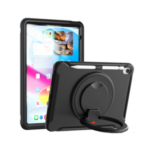 iPad 10.9" 2022 (10th gen) - DeLX™ Robust Stødsikkert Cover m. Kickstand - Sort