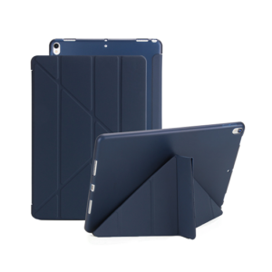 iPad 10.9" 2022 (10th gen) - Orgami Trifold Læder Cover M. Stander - Navy