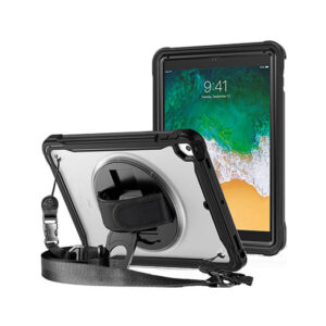 iPad 5 - 9.7" - 360° Heavy-Duty Håndværker Cover - Sort