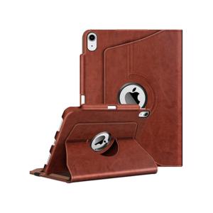 iPad Air 11" (2024) - Retro Diary™ Vintage 360° Onefold Læder Cover - Brun