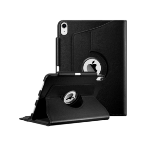 iPad Air 11" (2024) - Retro Diary™ Vintage 360° Onefold Læder Cover - Sort