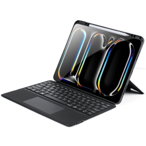 iPad Air 13" (2024) - DUX DUCIS™ Cover M. Magnetisk Trådløs Tastatur - Sort