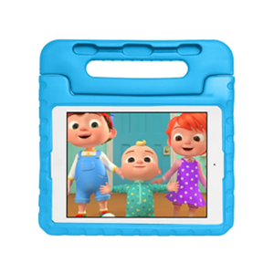 iPad Mini 1/2/3 - EVA Børnevenligt Stødsikkert Cover M. Stander - Blå