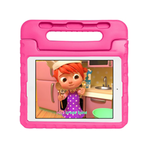 iPad Mini 4/5 - EVA Børnevenligt Stødsikkert Cover M. Stander - Pink