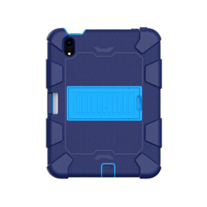 iPad Mini 6 - Deluxe™ Robust Stødsikkert TPU Cover m. Kickstand - Blå/Navy