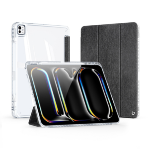 iPad Pro 11" (2024) - DUX DUCIS® Unid Hybrid Trifold Cover - Sort