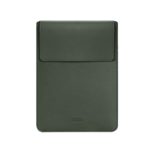 iPad Pro 12.9" (2020) - BUBM® - Vertigo Læder Sleeve / Cover - Mørkegrøn