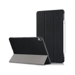 iPad Pro 12,9" (2018) - NX Design™ Smart Trifold Læder Cover - Sort