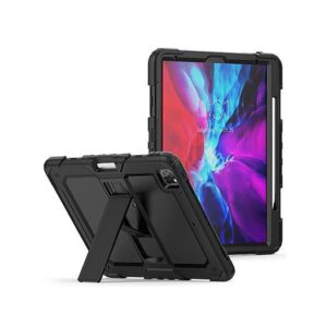 iPad Pro 12,9" (2020) - ToughCase™ 360° Håndværker Cover - Sort